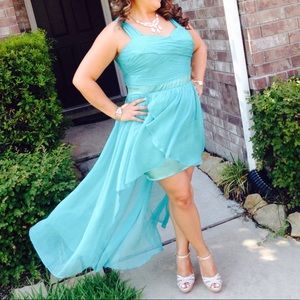 Teal Party Dress
